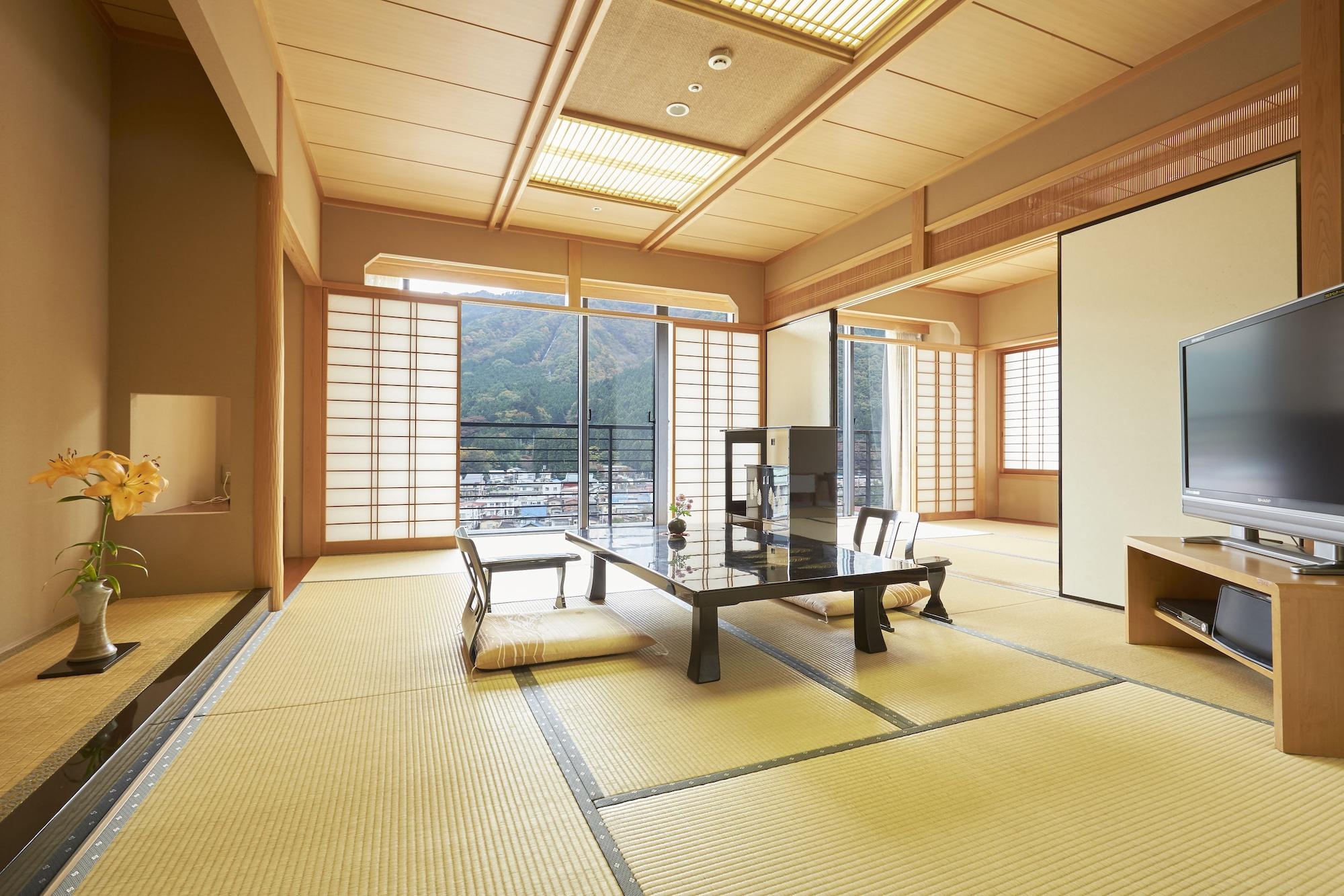 Hotel Kinugawa Onsen Sanraku Nikko Exterior foto