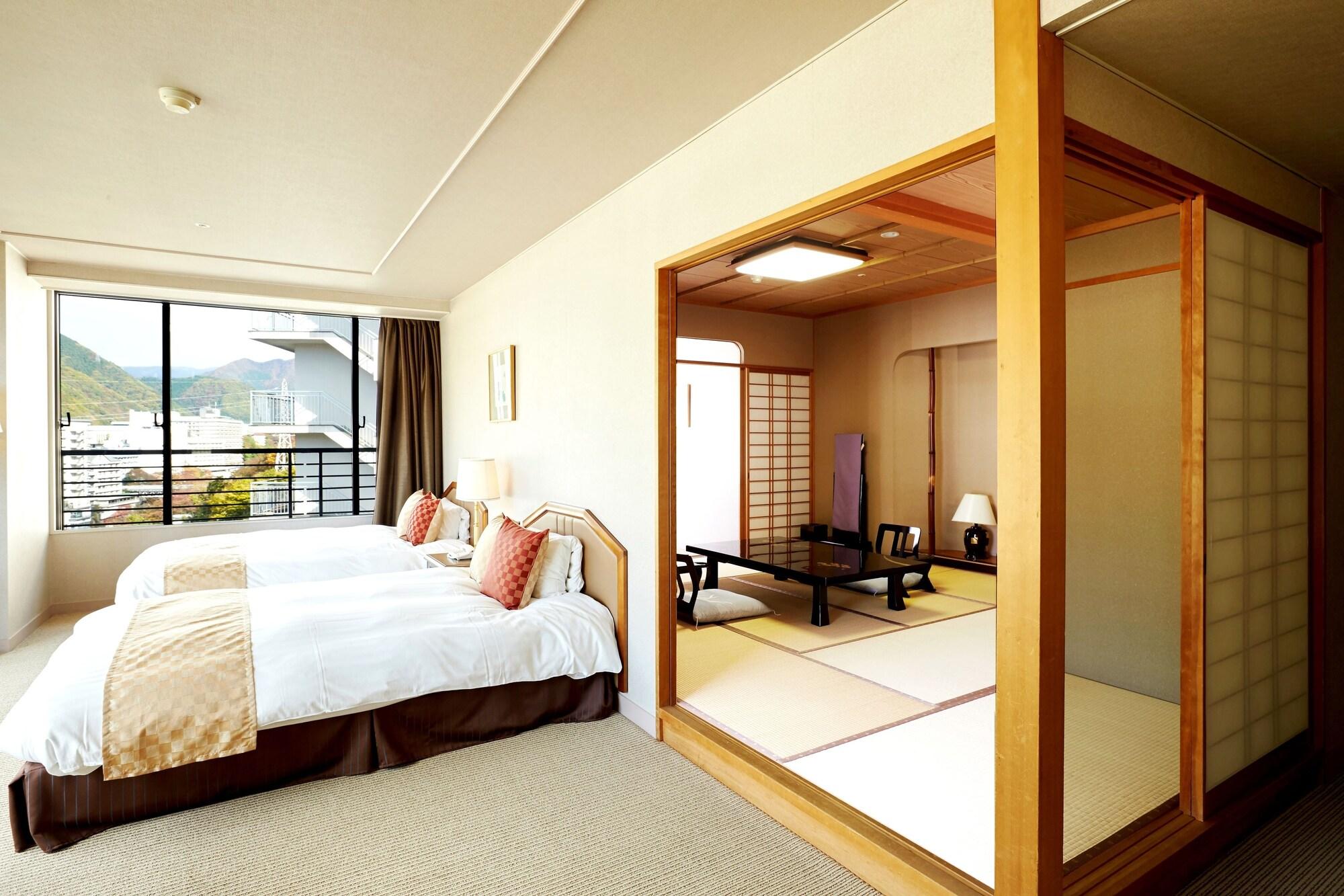 Hotel Kinugawa Onsen Sanraku Nikko Exterior foto